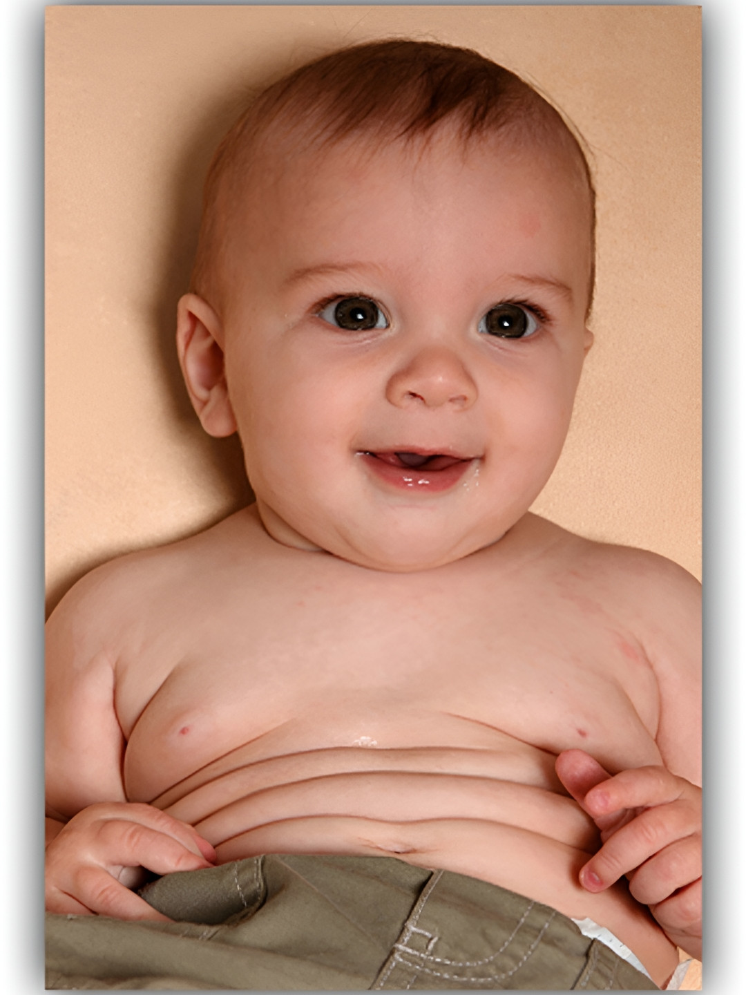 PnF Nude & Beige Baby Wall Sticker