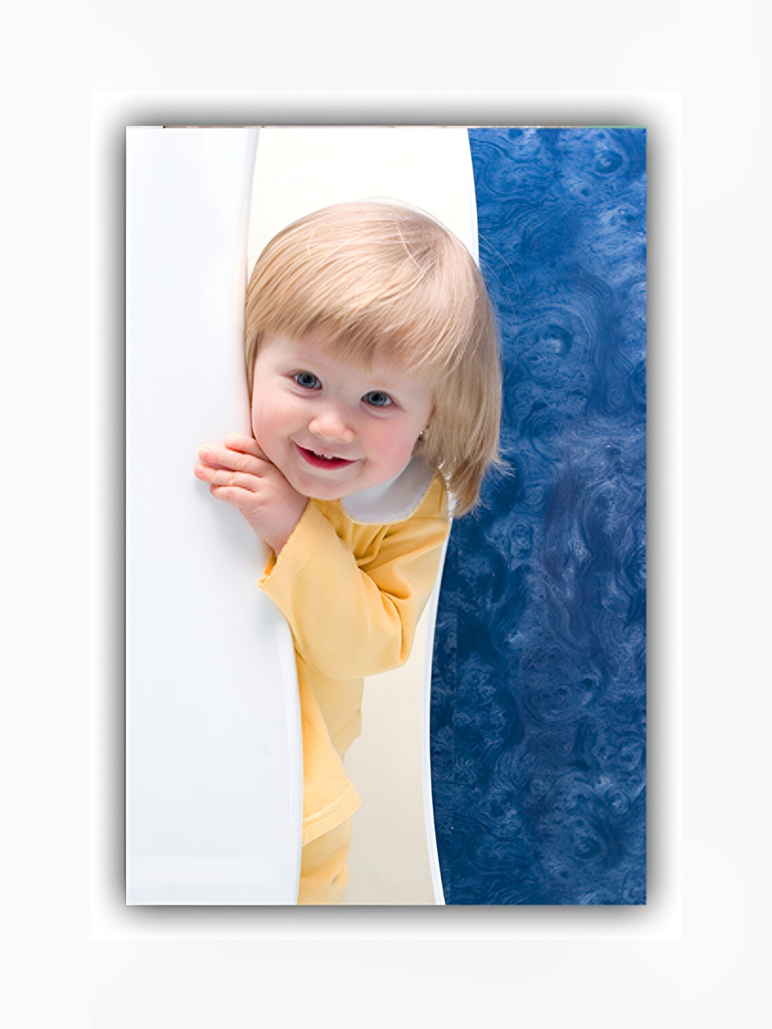 PnF White & Blue Photographs Wall Art