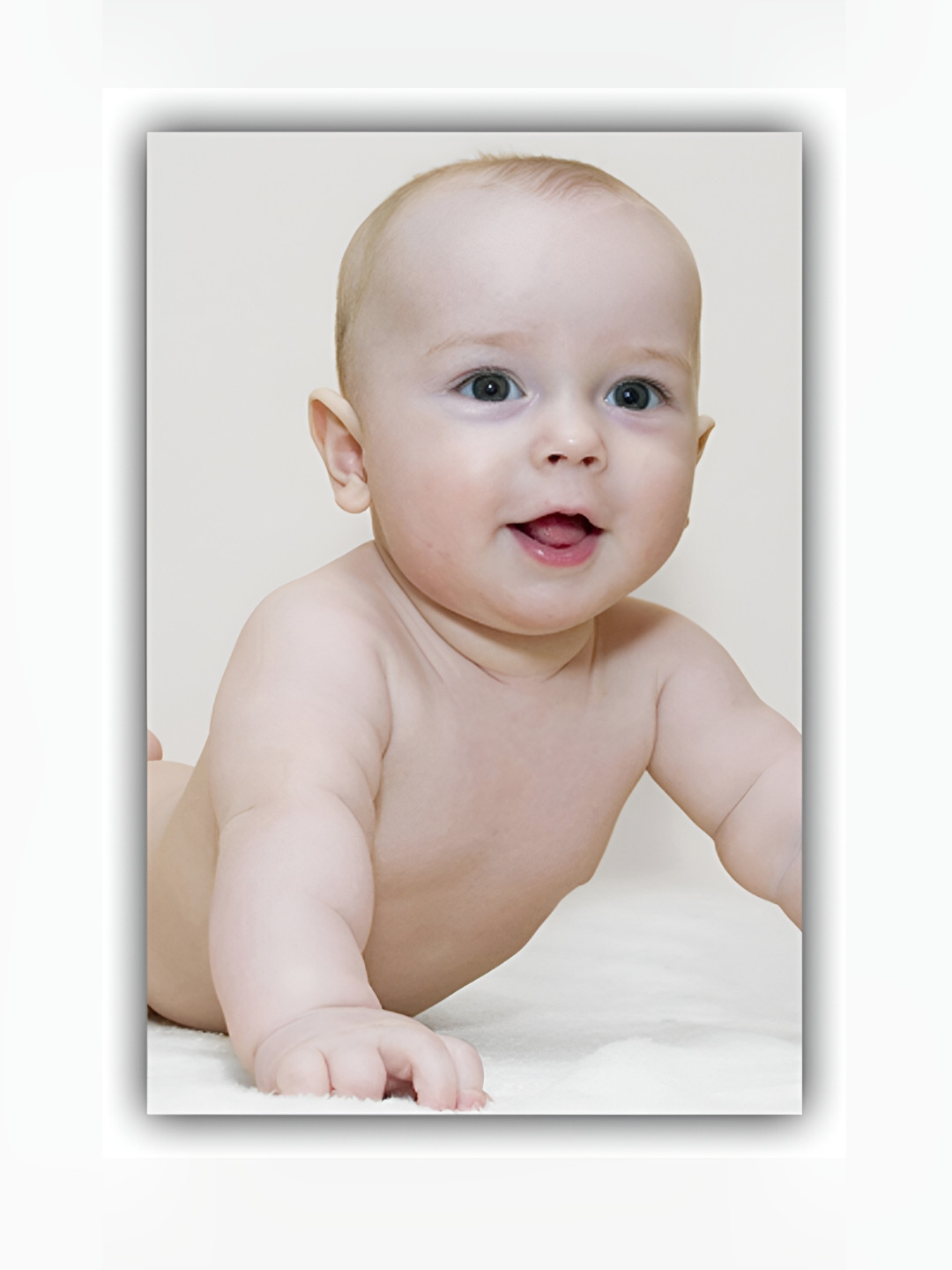 PnF White Paper Cute Baby Poster