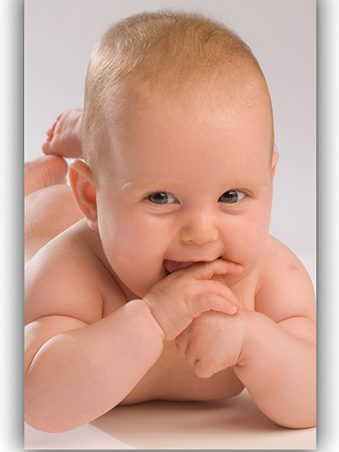 PnF Nude & Grey Other Cute Baby Wall Sticker