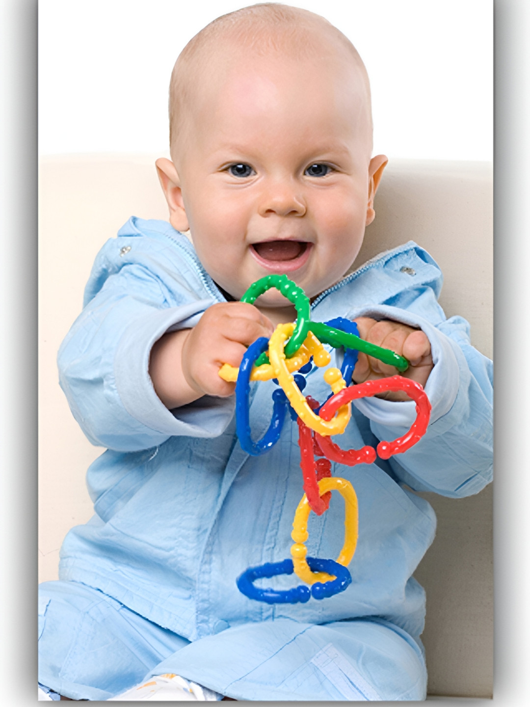 PnF White & Blue Baby Wall Sticker