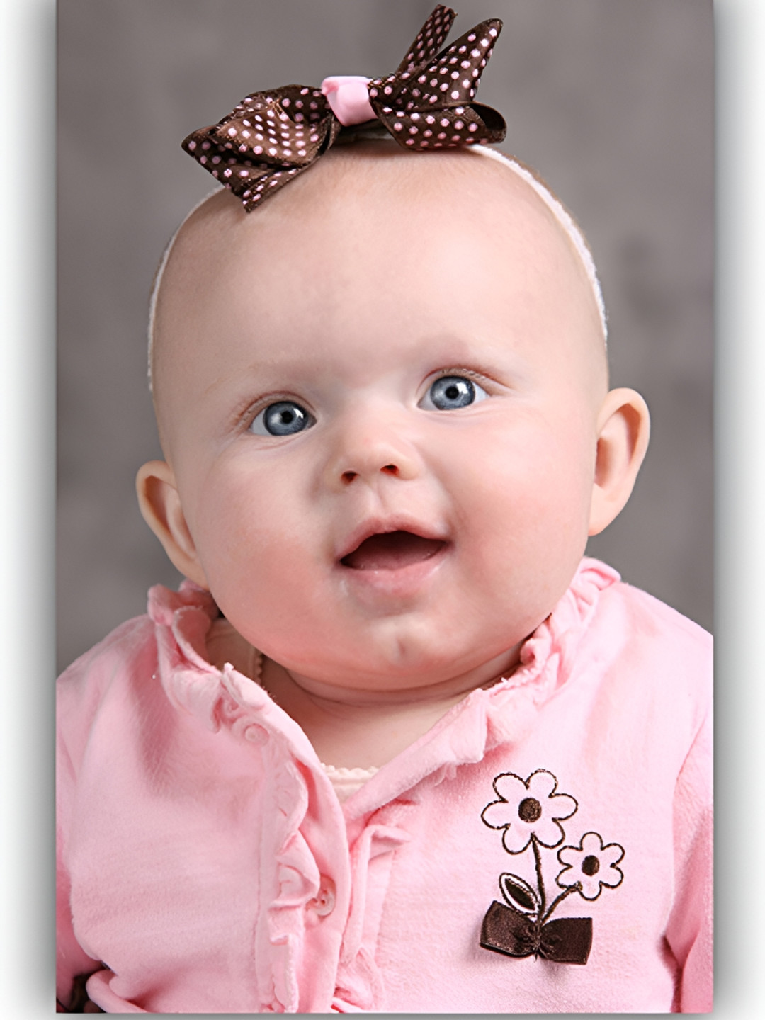 PnF Pink & White Cute Baby Girl Painting Wall Stickers