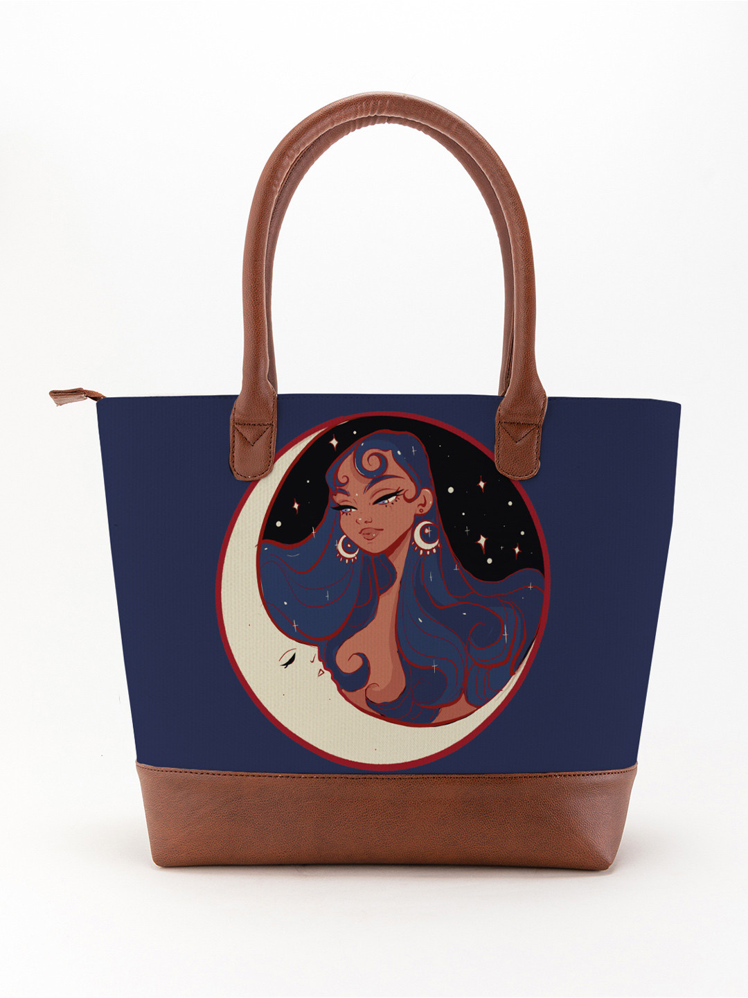 Kalankit Graphic Printed Structured Shoulder Bag