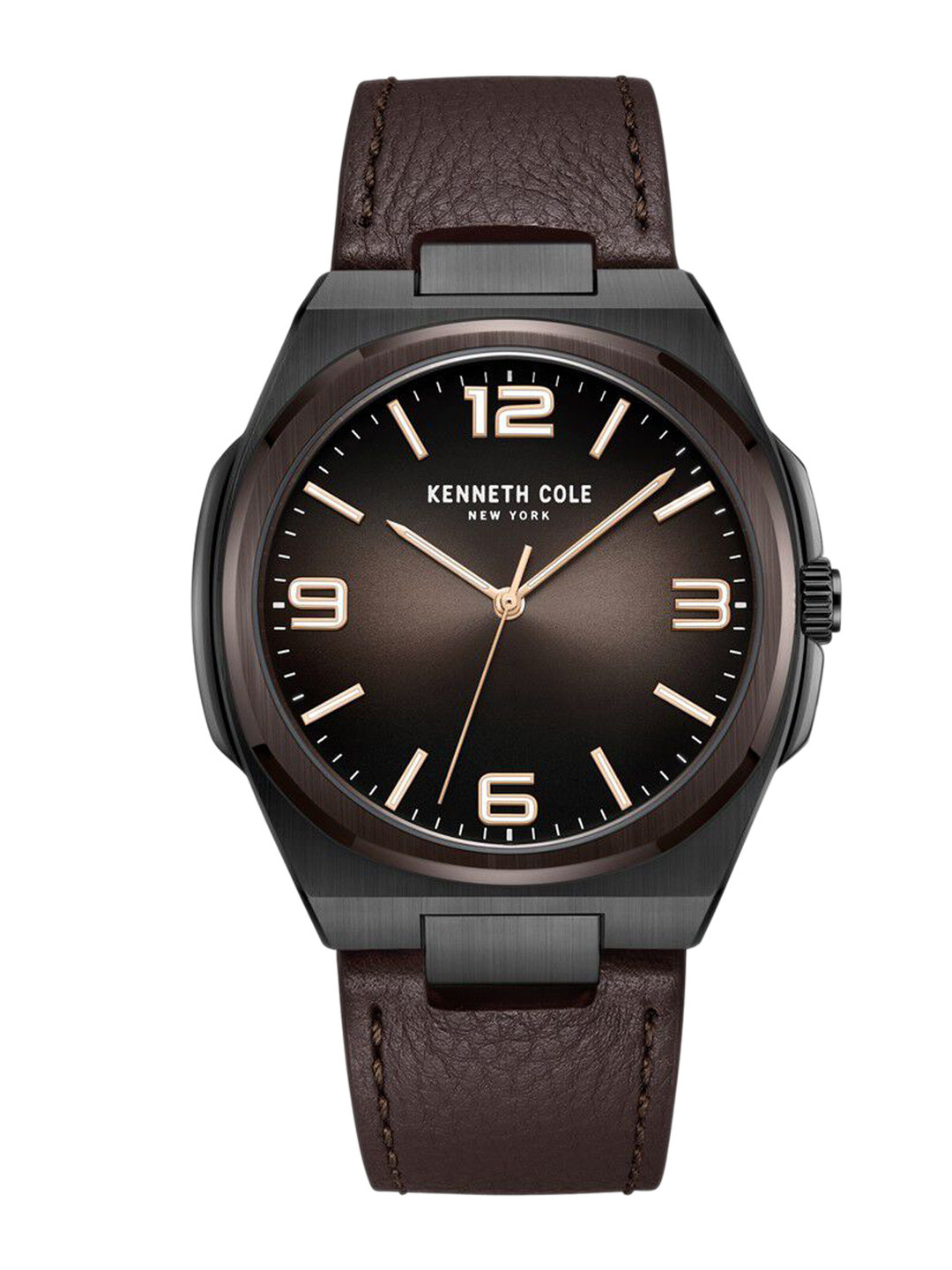 Kenneth Cole Men Mother of Pearl Dial & Stainless Steel Straps Analogue Watch KCWGA0015203MN
