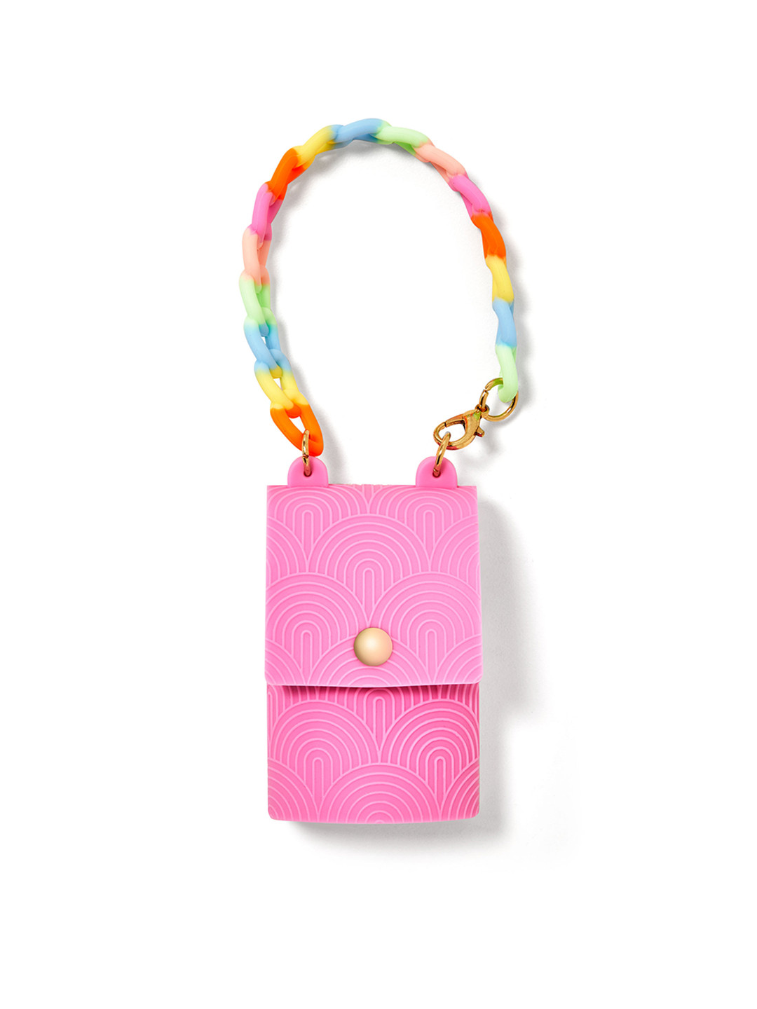 Bath & Body Works Candy Chain Snapcase PocketBac Holder - Pink