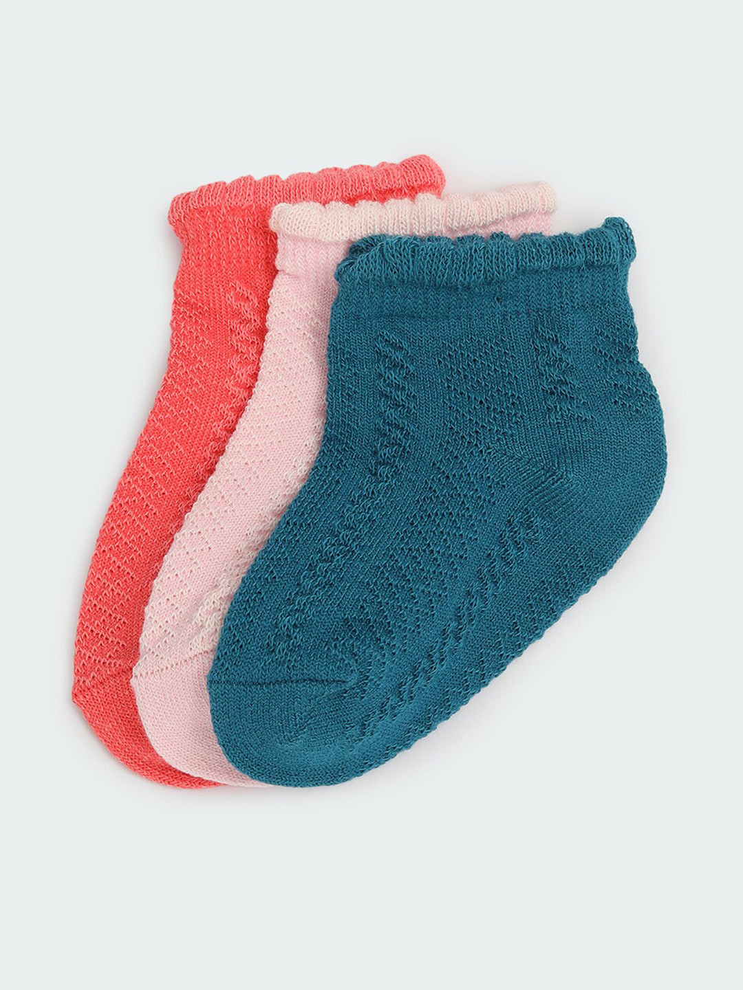 max Infant Pack Of 3 Shoe Liners