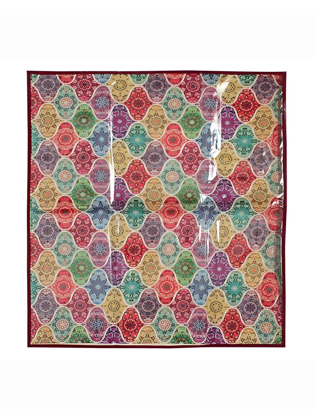 CASA-NEST Abstract Printed Rectangle Shaped Waterproof Food Mat