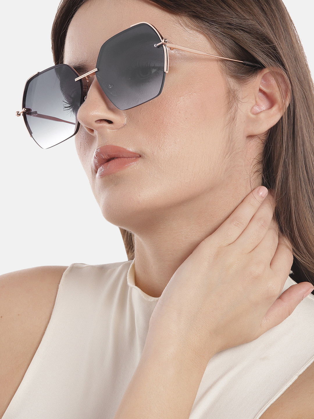 Carlton London Women Premium Oversized Sunglasses with UV Protected Lens CLSW301