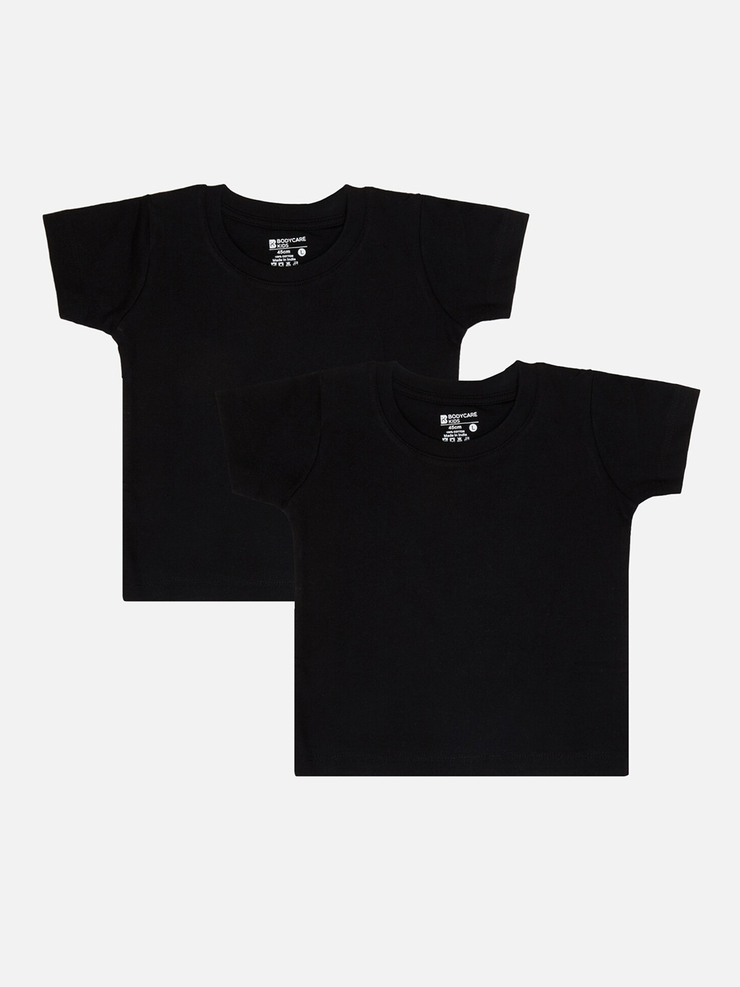 Bodycare Boys Pack Of 2 Cotton Pockets Round Neck Pockets Casual T-shirts