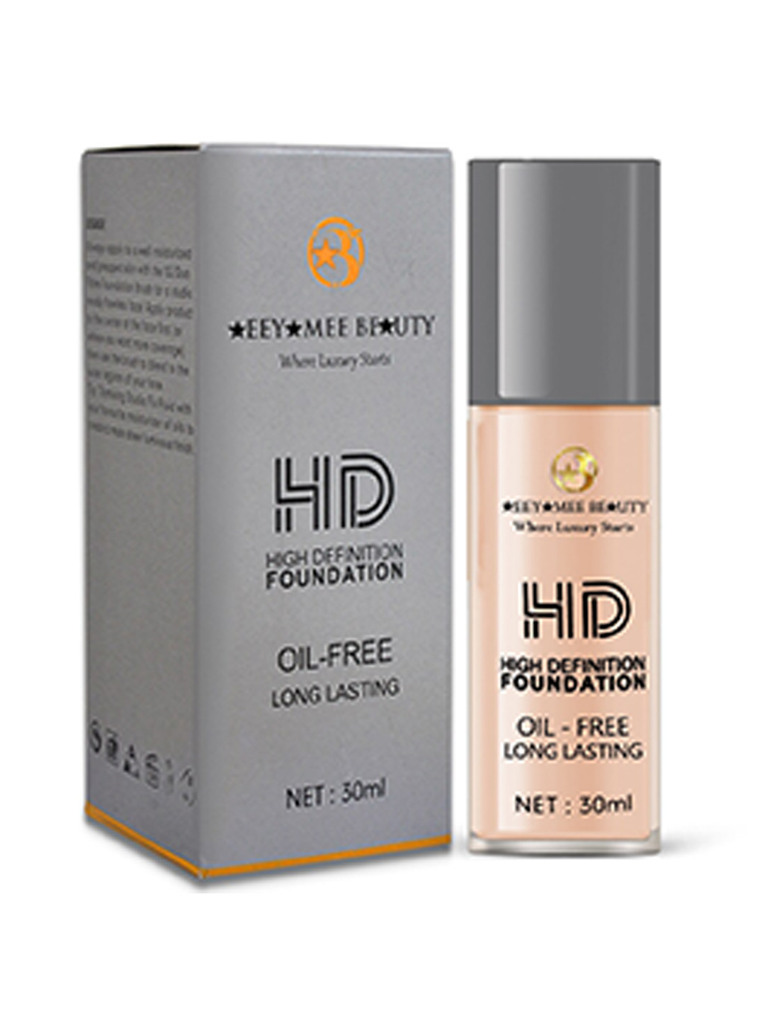 Adbeni HD Long Lasting Foundation - 30ml - NC30