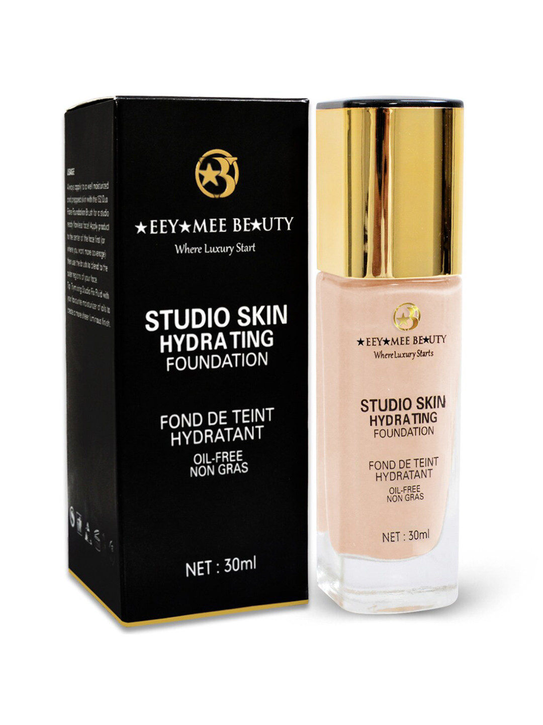 Adbeni Studio Skin Hydrating Foundation - 30ml - NC15