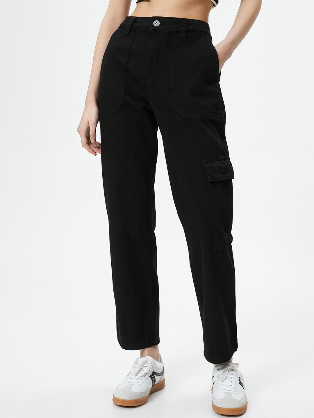 Koton Women No Fade Clean Look Pure Cotton Jeans