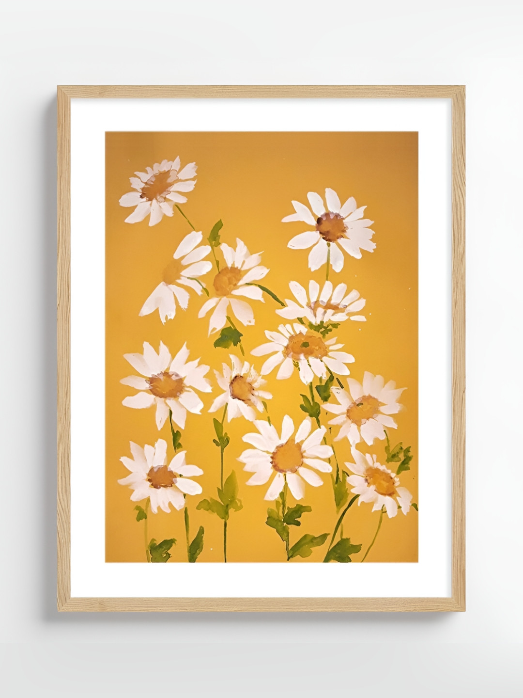 COLOSSAL ART HOUSE Wood Wall Rectangle Paintings Wall Art - 16 x 12In