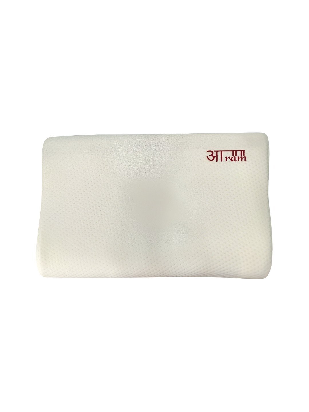 Garden Deco White Solid Polyester Lightweight Medium Memory Foam Therapedic Pillow-16.5 x 43.1 x 68.5 cm
