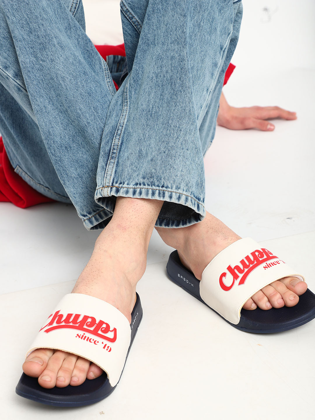 CHUPPS Men Retro ErgoX Plus Comfort Slider