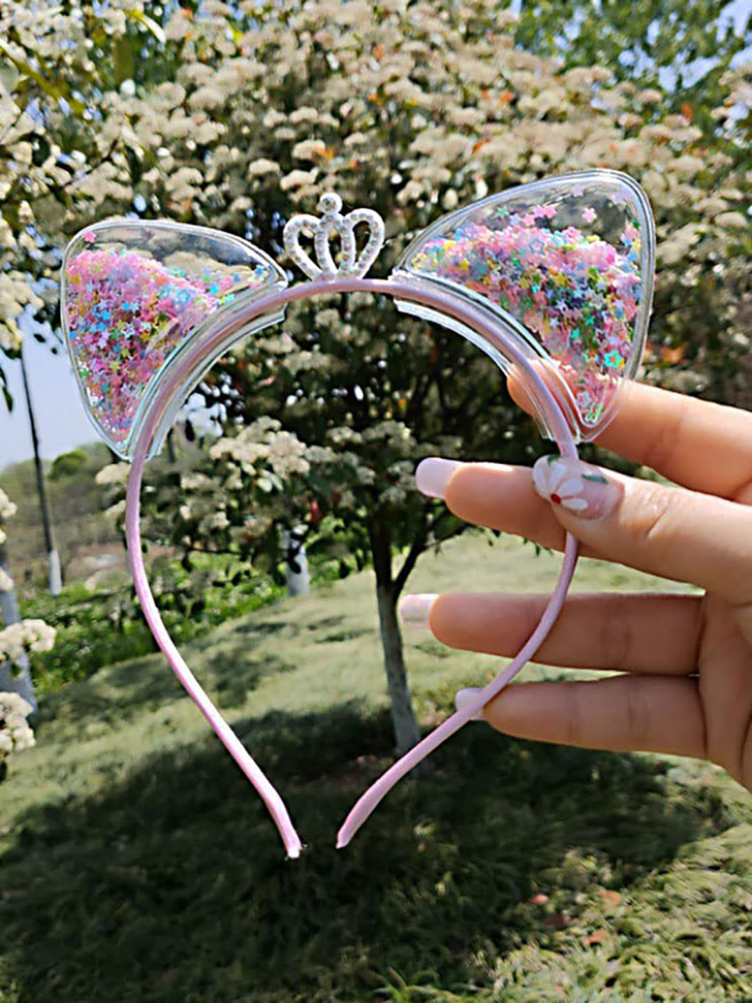 SYGA Infant Girls Queen Bow Lace Hairbands
