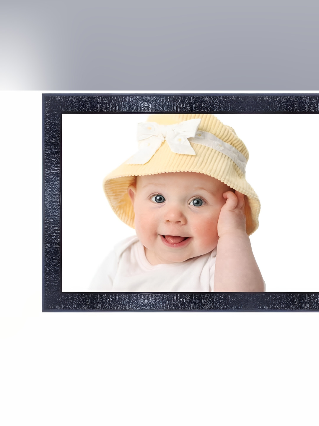 PnF Black & Nude Baby Wooden Painting Wall Art