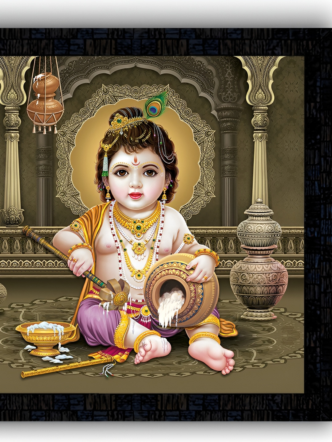 PnF Wood Wall Square Paintings Wall Art -14 x14 In