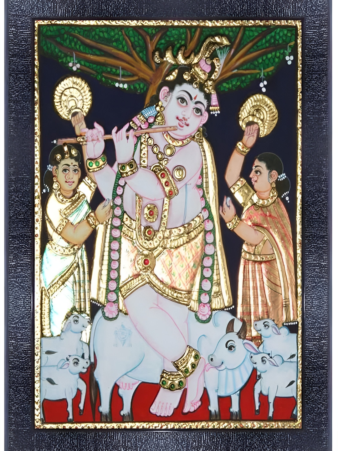 PnF Black & Red Religious Digital Printed Wall Art