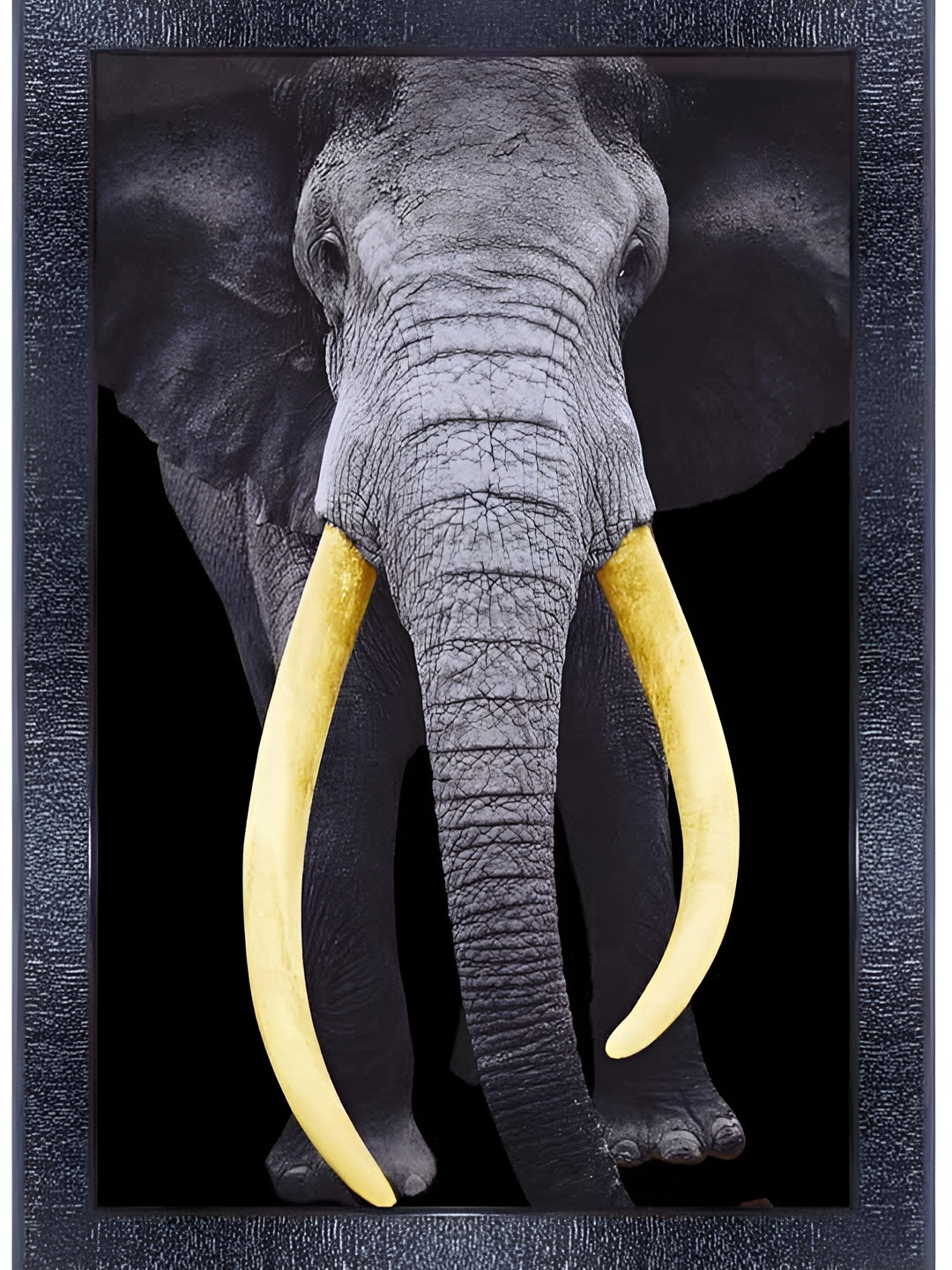 PnF Animal Wood Wall Rectangle Paintings Wall Art - 14 x 10In