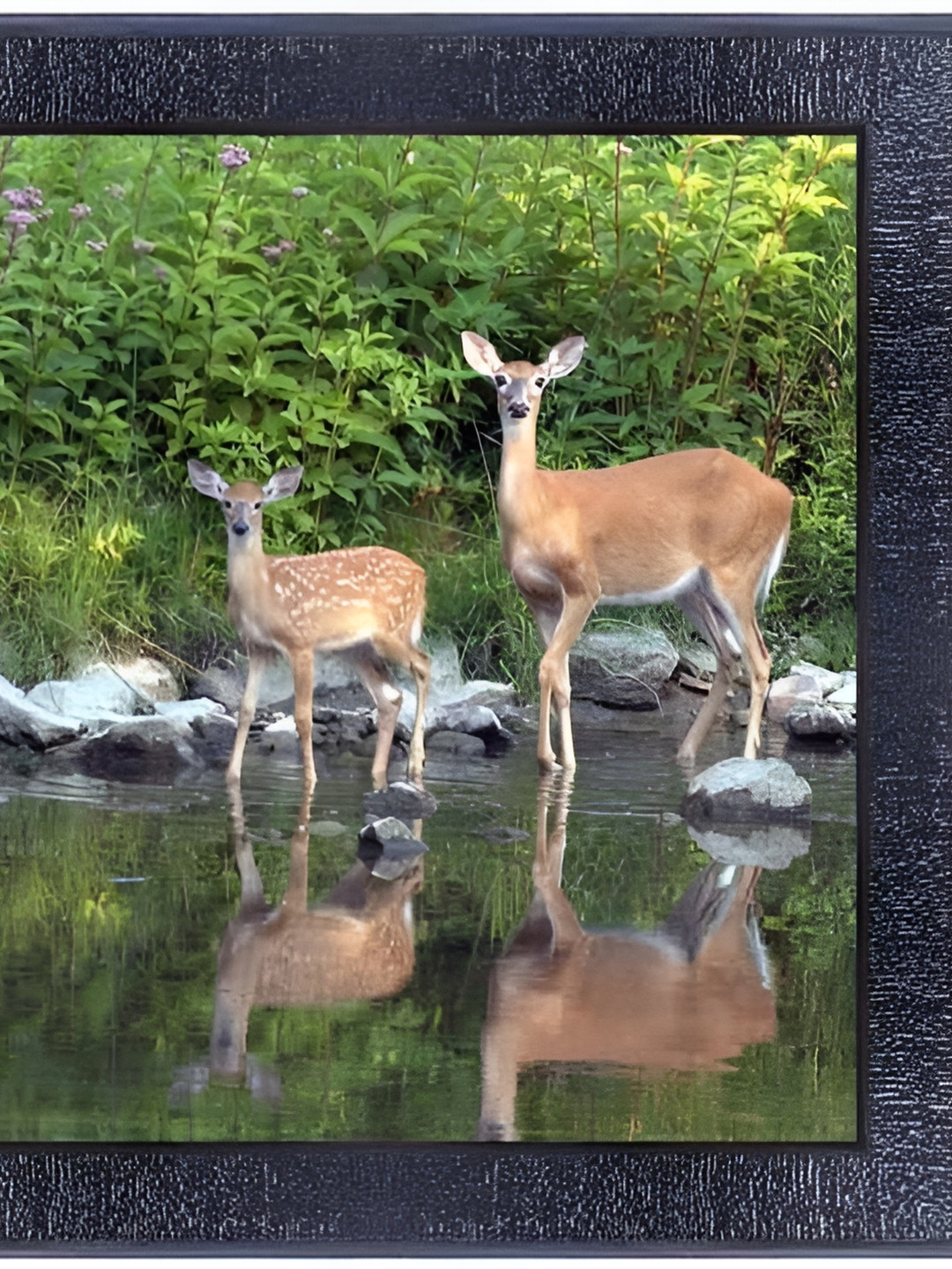 PnF Black & Green Wooden Animals Wall Art