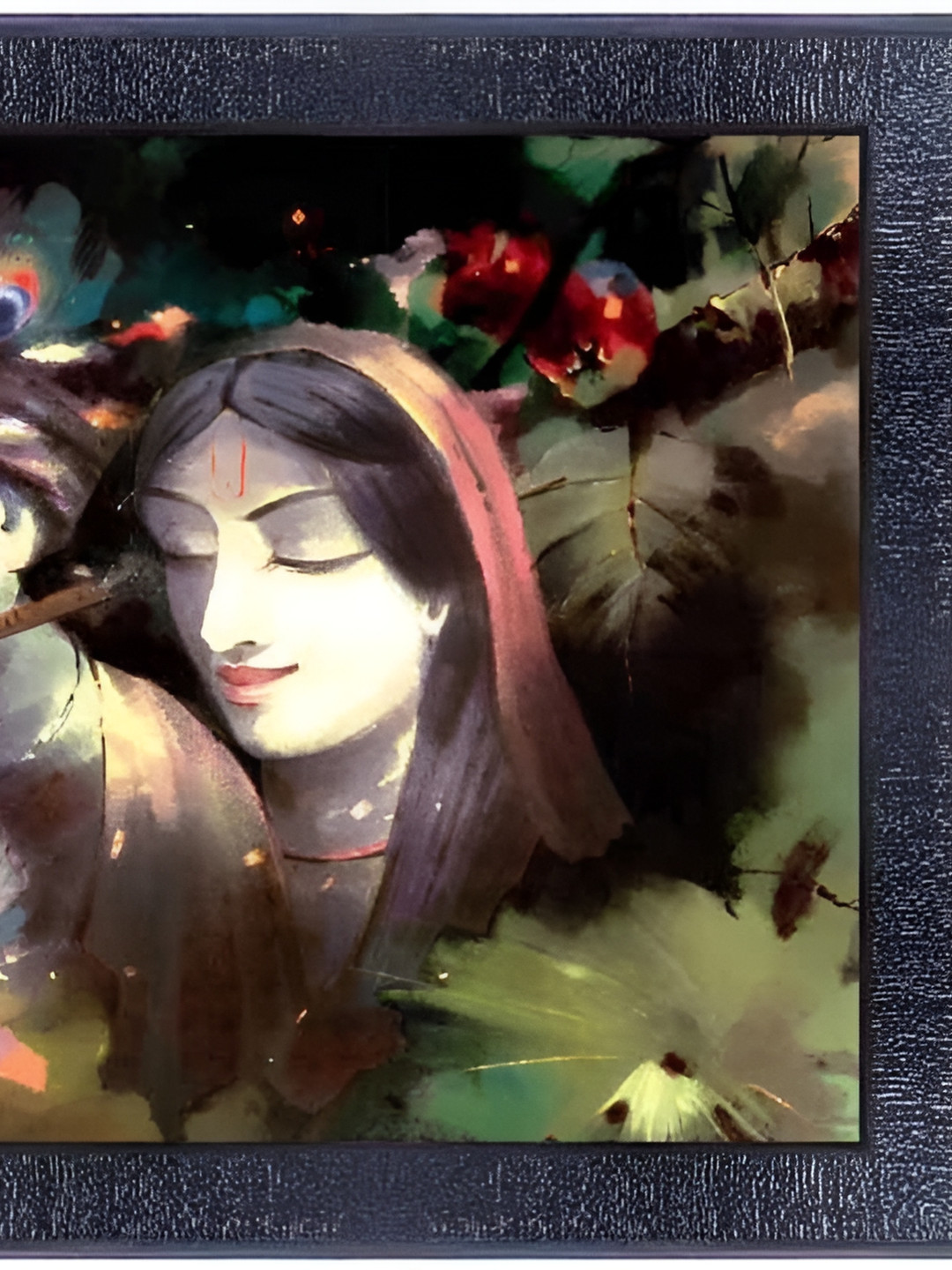 PnF Black & Green Digital Printing Wooden Wall Art