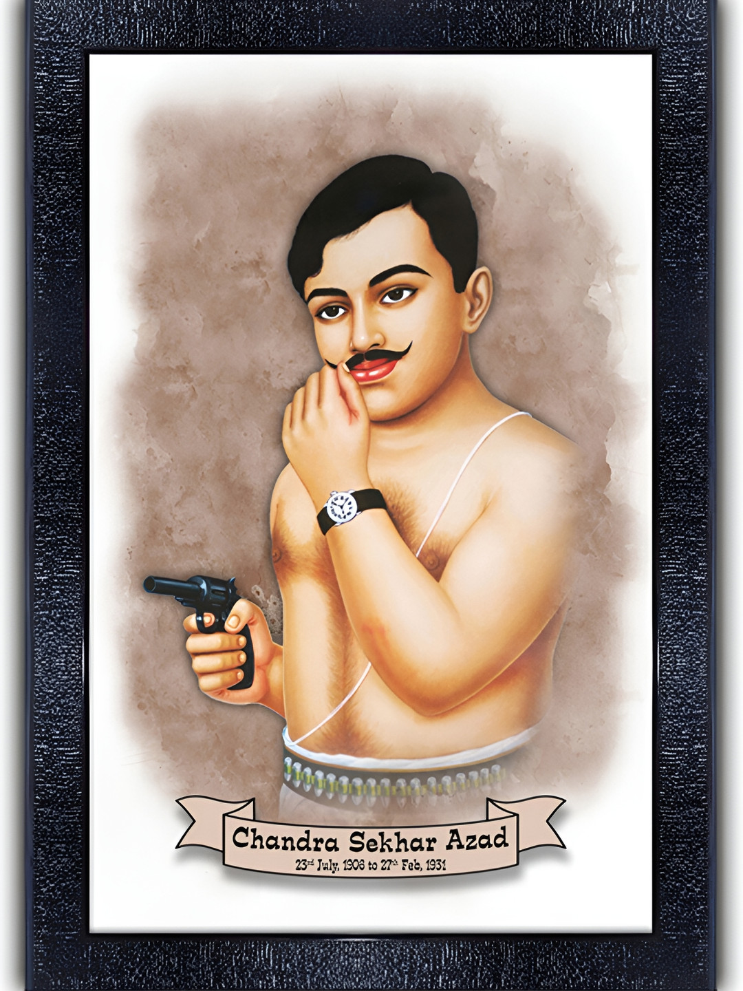 PnF Wood Wall Rectangle Paintings Wall Art-13.8 x 10.2In