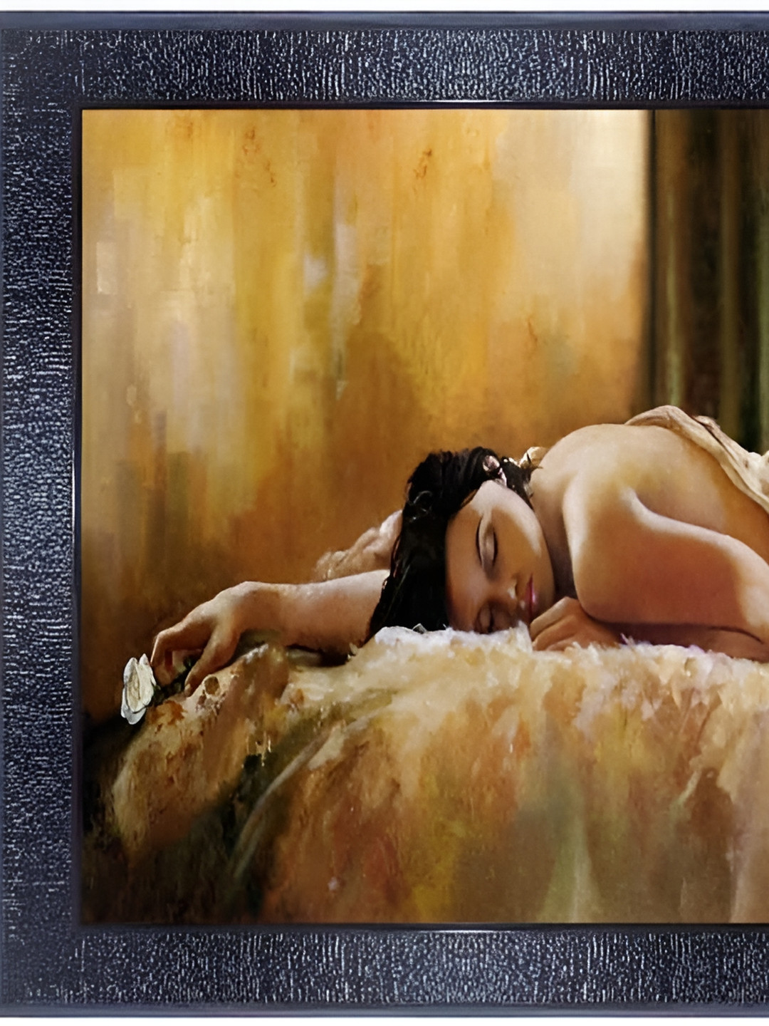 PnF Wood Wall Rectangle Paintings Wall Art -14 x 10 In