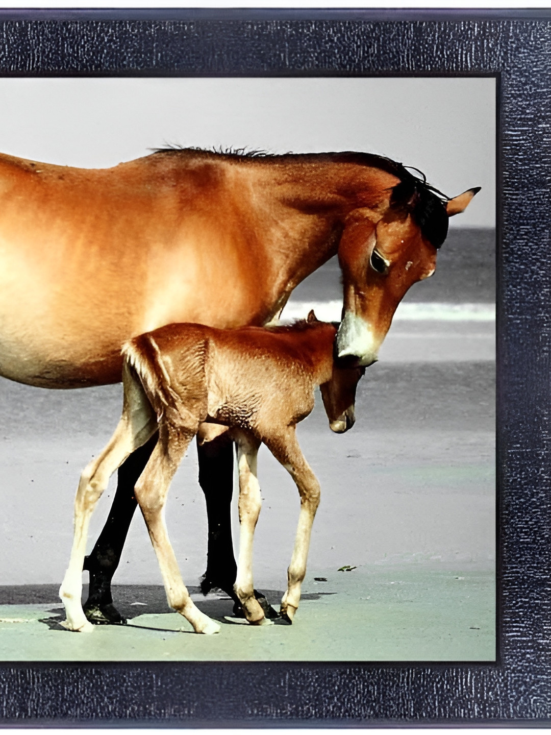 PnF Wood Wall Rectangle Paintings Wall Art -5 x 4 In