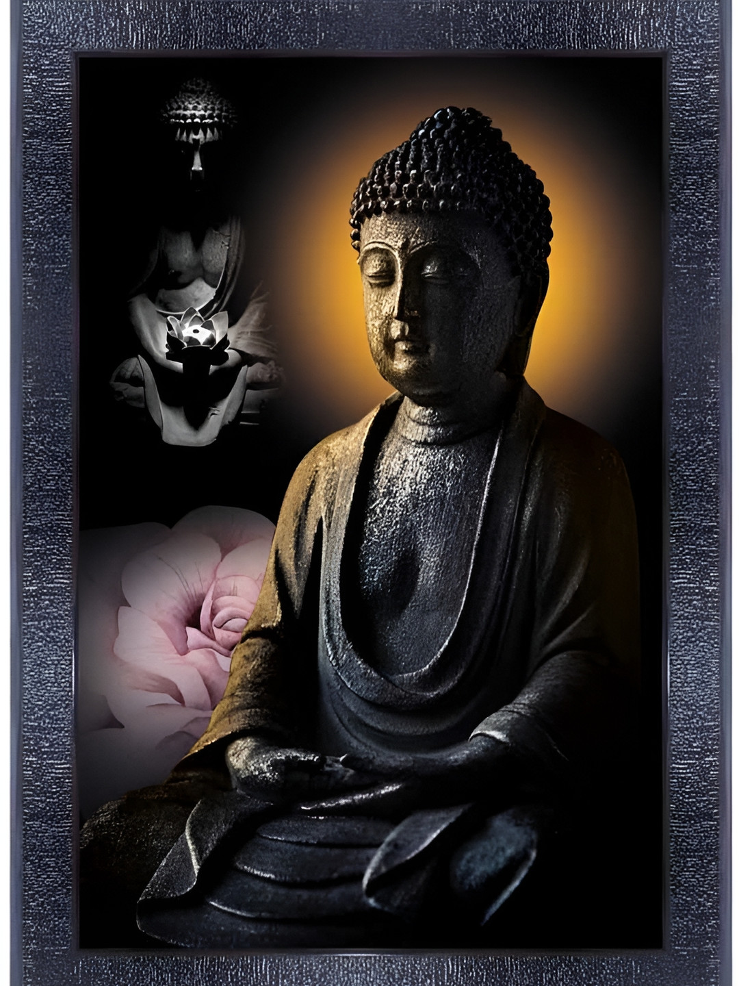 PnF Digital Print Wood Wall Rectangle Paintings Wall Art - 14 x 10 in