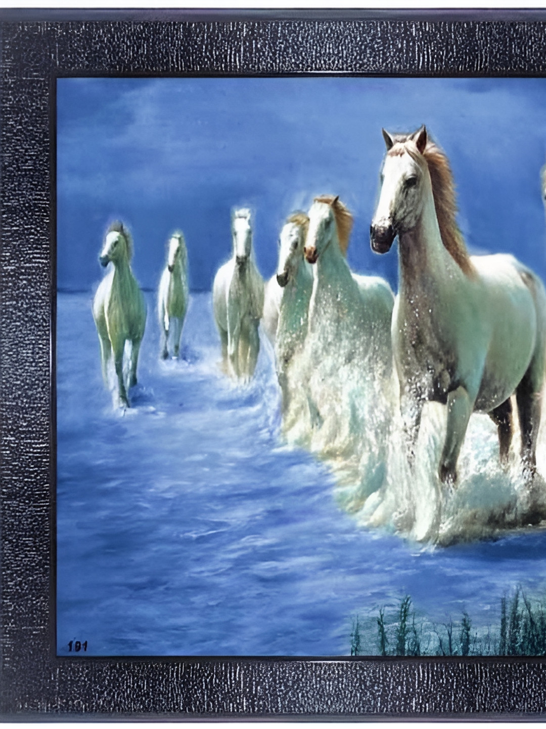 PnF Wood Wall Square Paintings Wall Art - 14 x 10 In