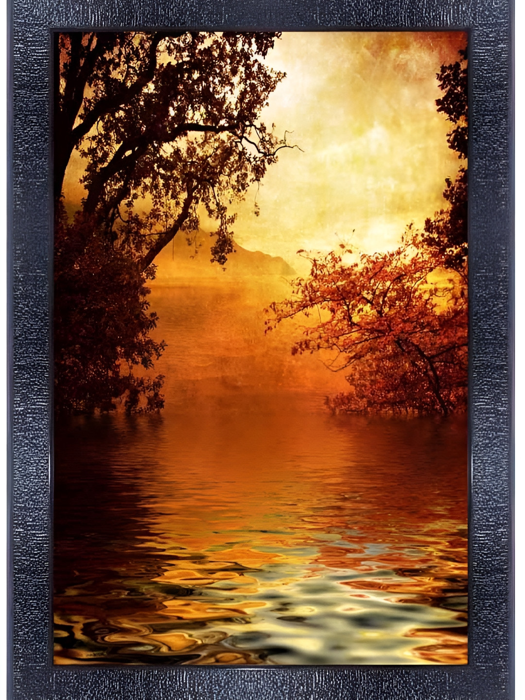 PnF Wood Wall Rectangle Paintings Wall Art -9 x 12 In