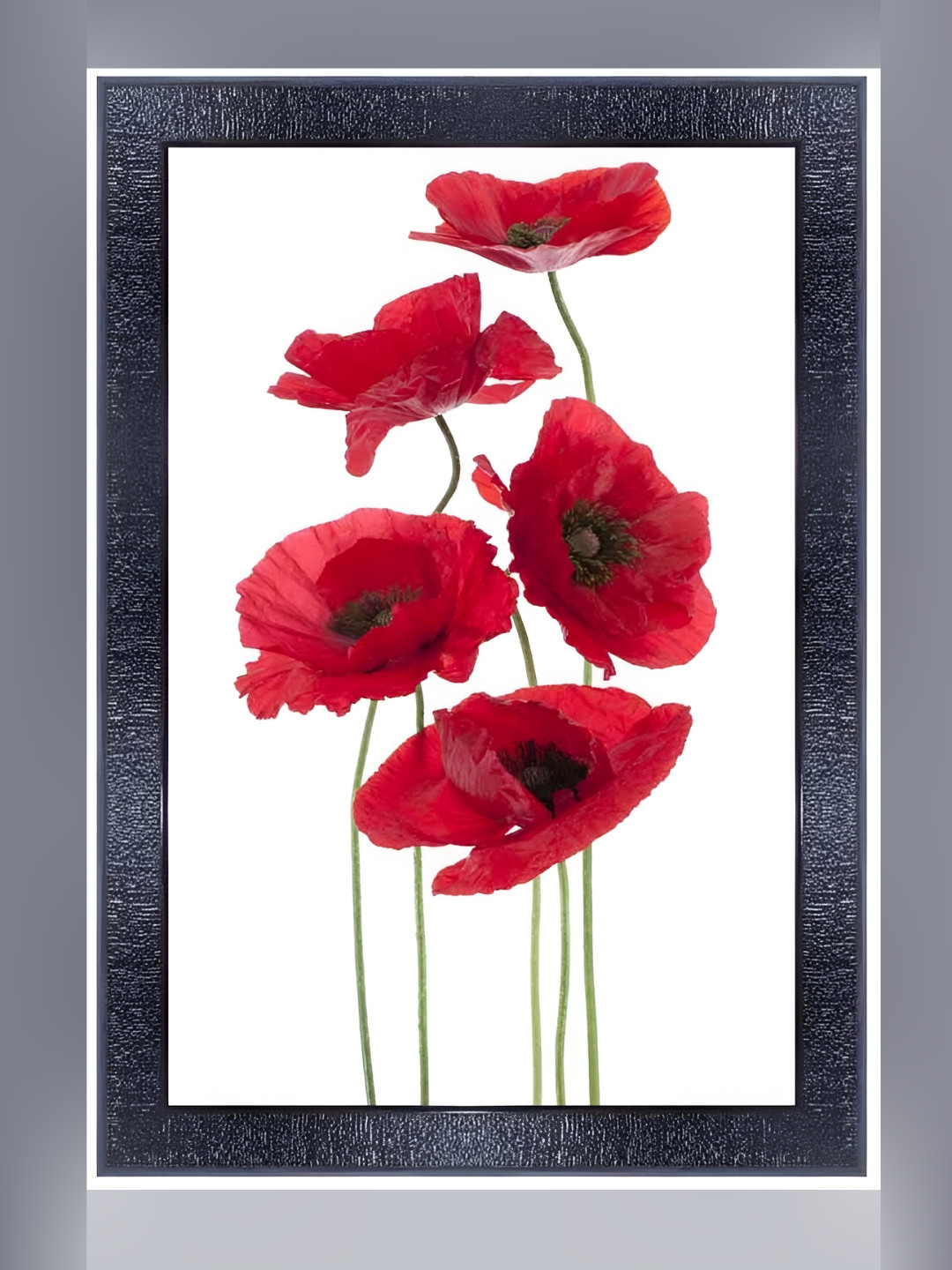 PnF Red & White Wooden Paintings Wall Art