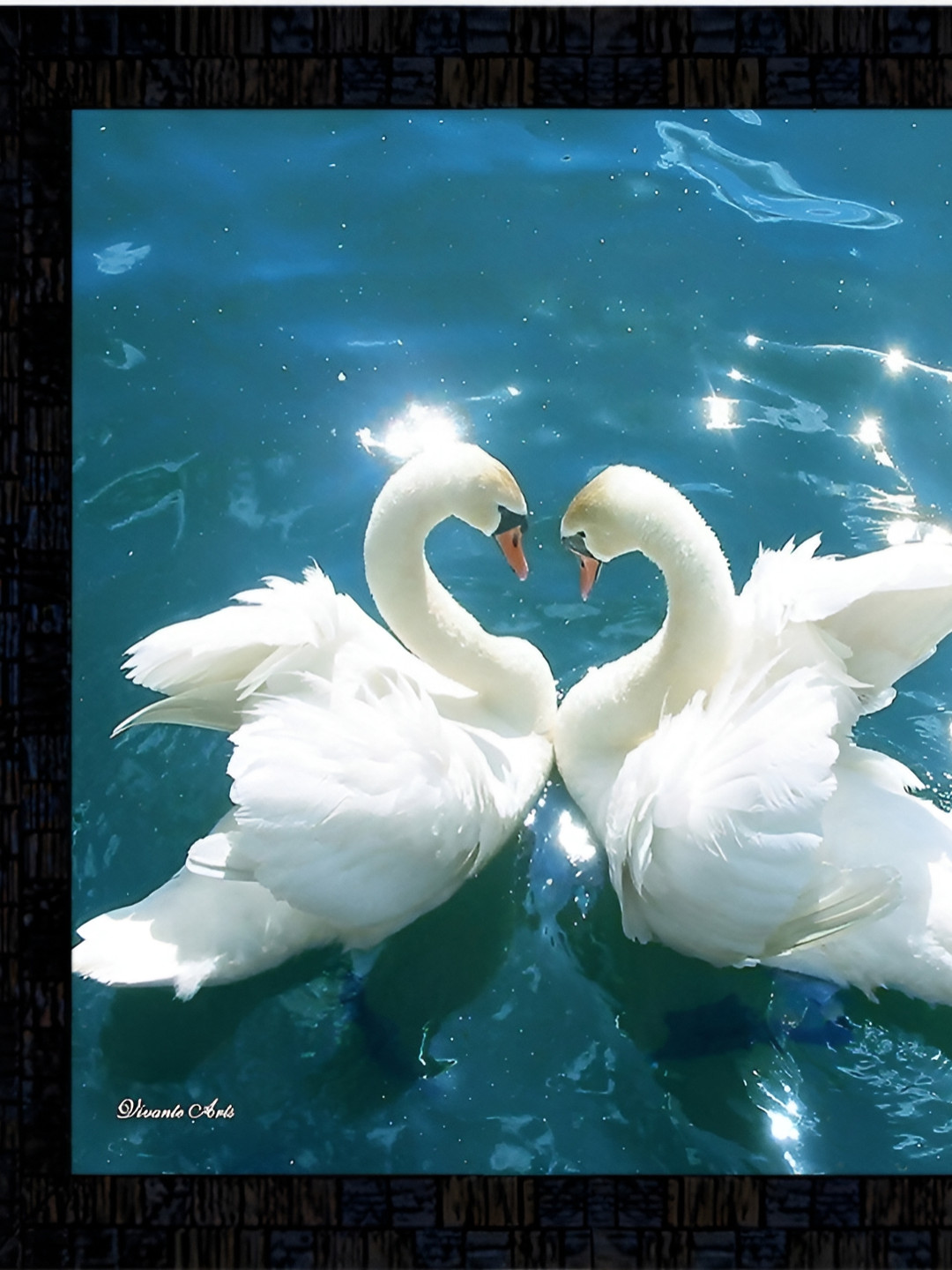 PnF Paper Wall Square Paintings Portrait Wall Art-14 x 14In