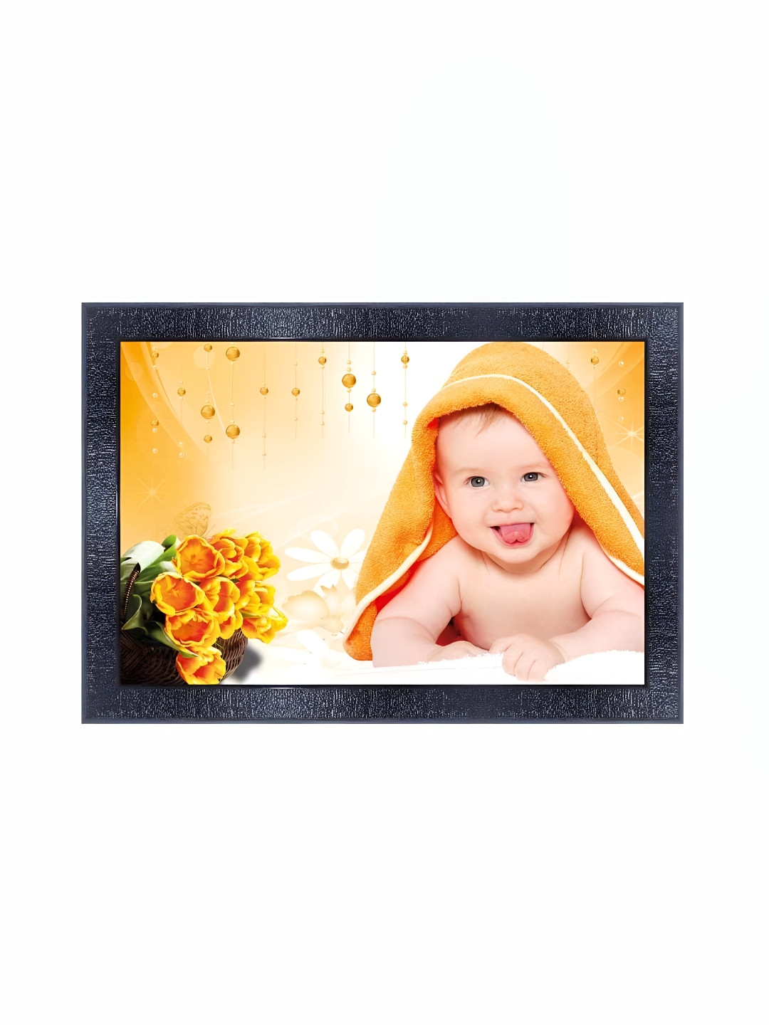 PnF Baby Wood Wall Rectangle Paintings Wall Art -10 x 14 In