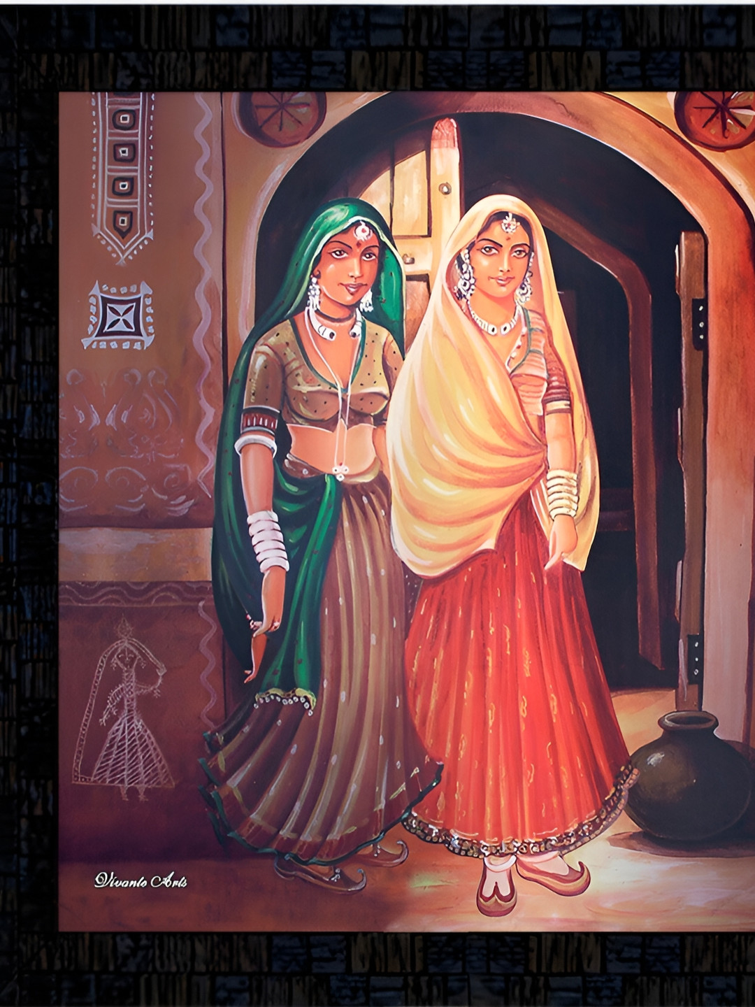 PnF Black & Red Wall Art