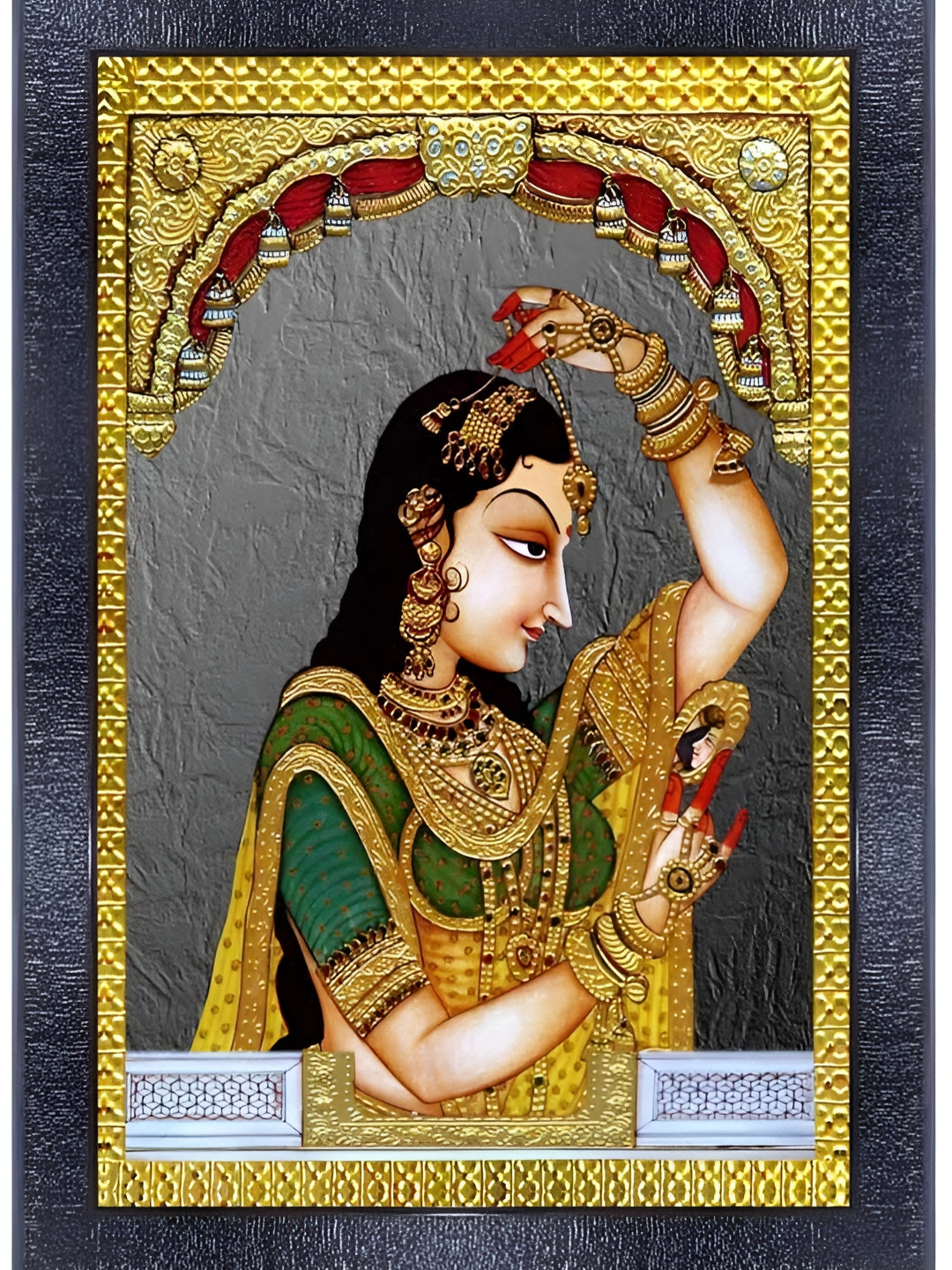 PnF Black & Gold Toned Wall Art