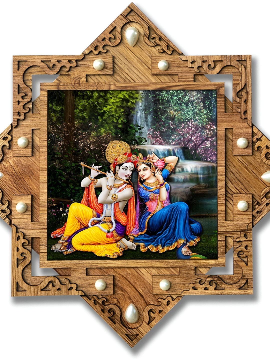 PnF Wood Wall Square PainWall Art - 16.5x16.5In