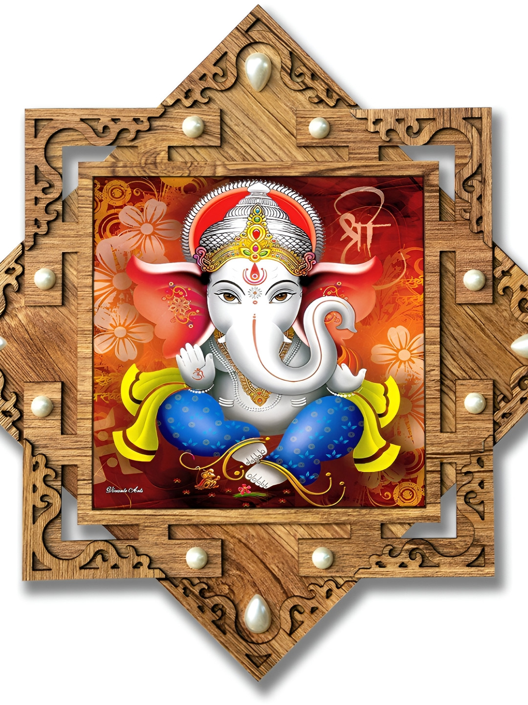 PnF Red & Blue Wooden frames