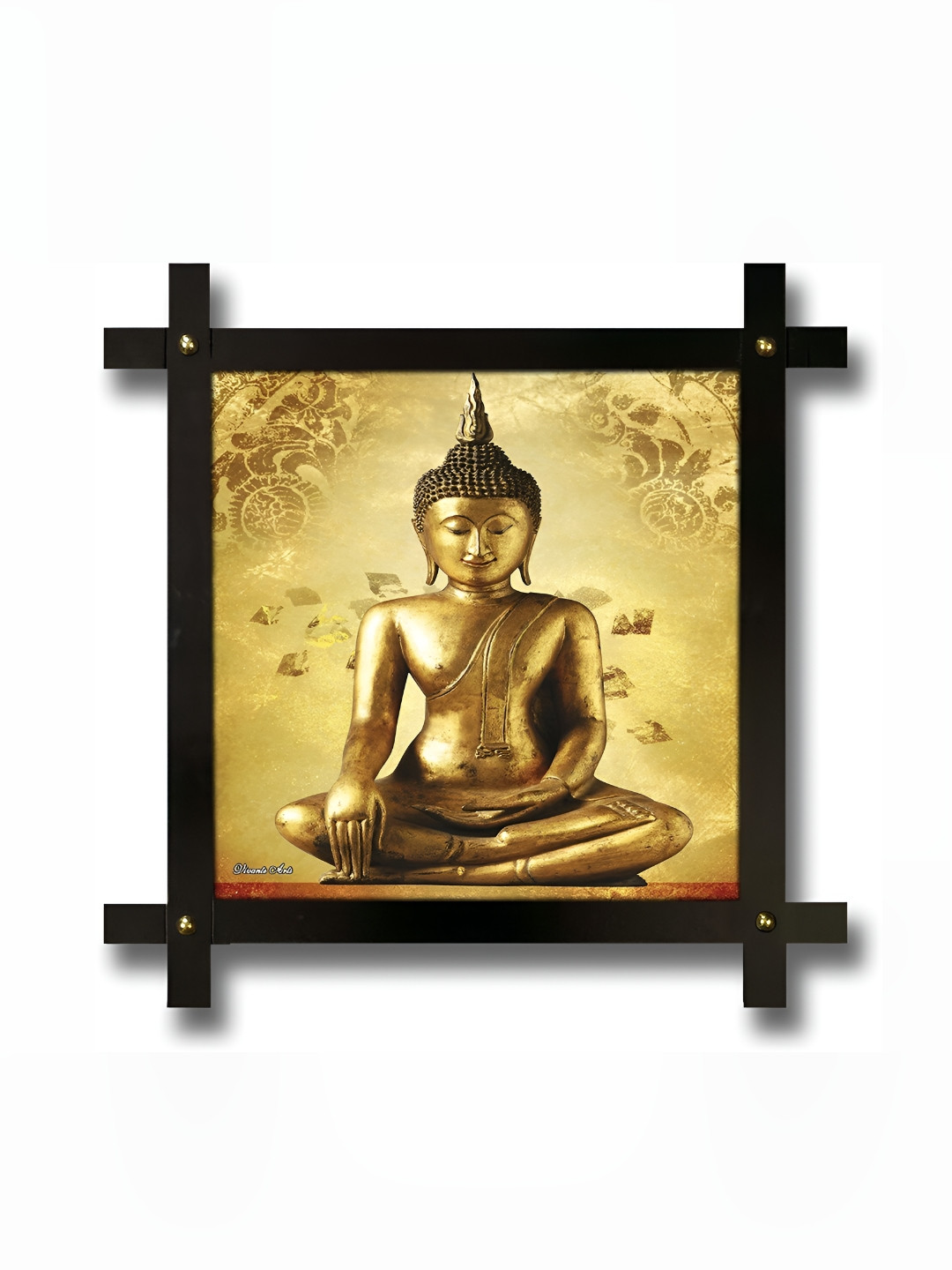 PnF Black & Gold Toned Religious Wall Art
