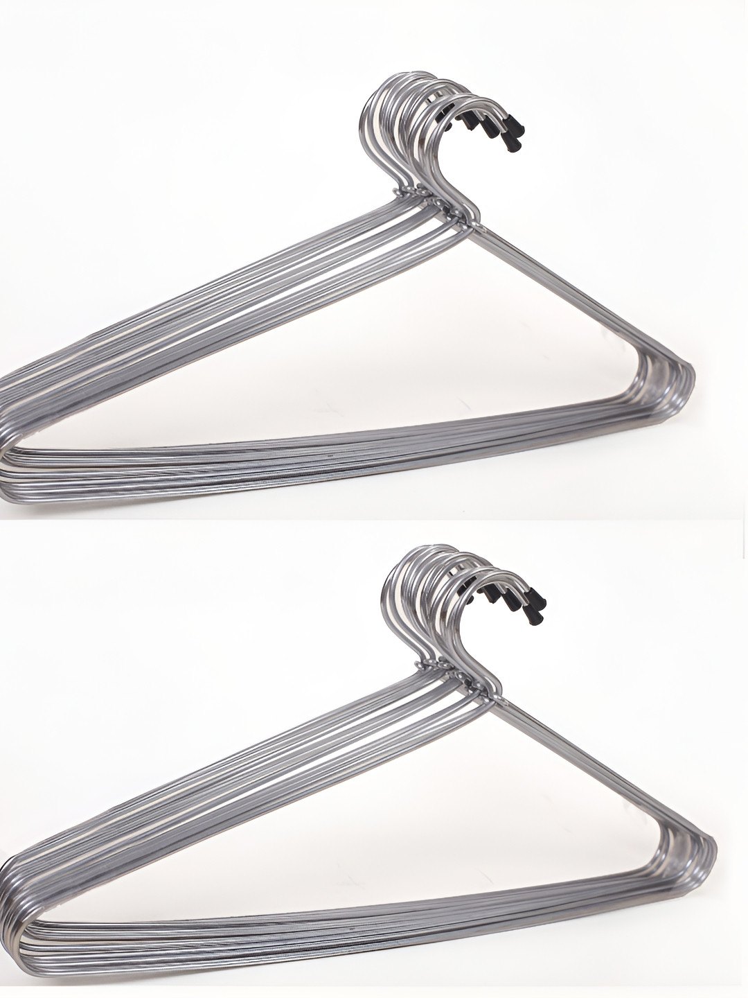 SINAL 24 Pieces Black Steel Shirt Hanger