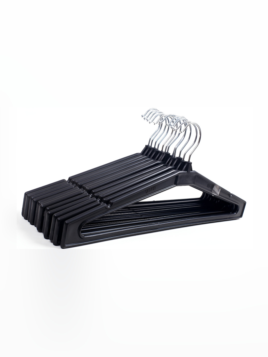 SINAL 24 Pieces Black Steel Shirt Hanger