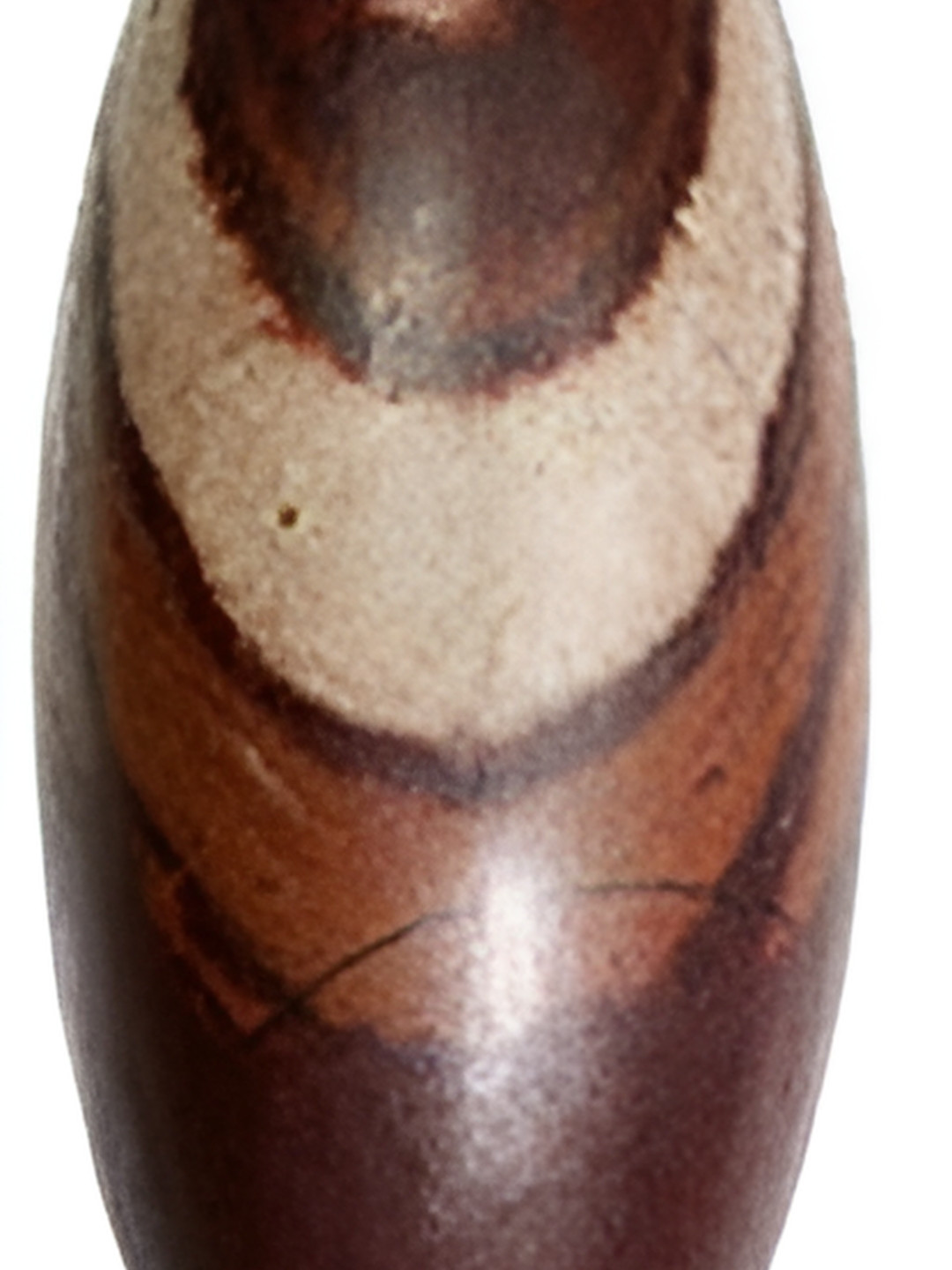 Navyaksh Bown Pathar Nardeshwar Multicoloured Stone Glossy Study Room Small Showpiece -