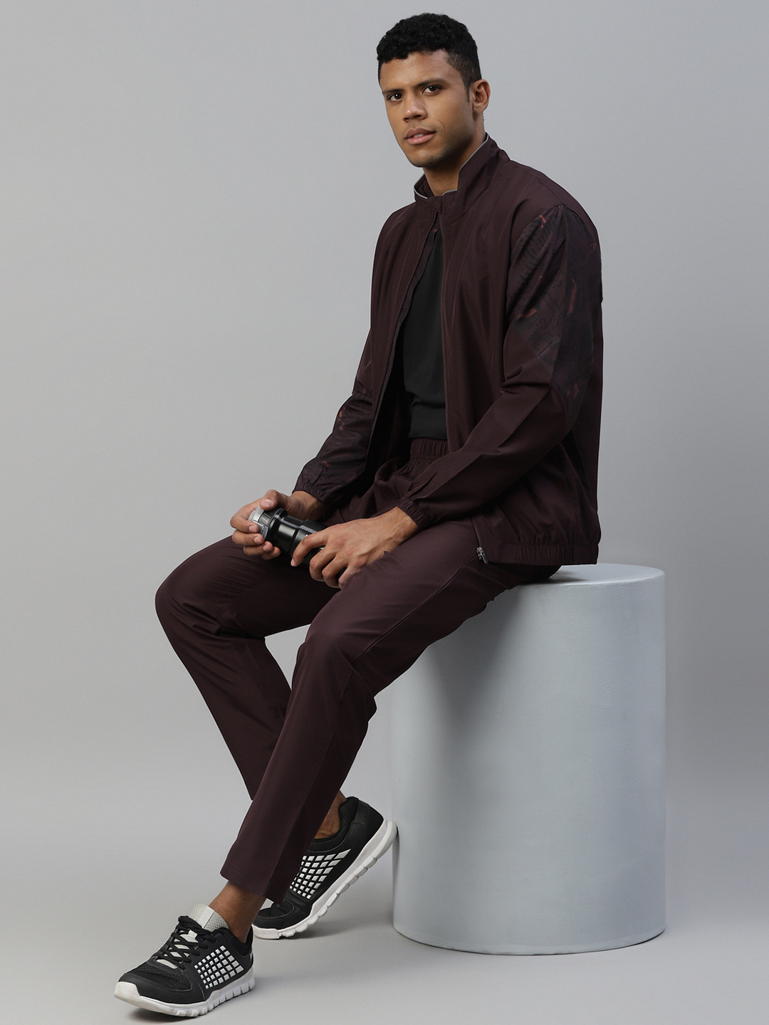 DIDA Men Light High Performance Quick-Dry Regular-Fit Activewear Sports Track Suit