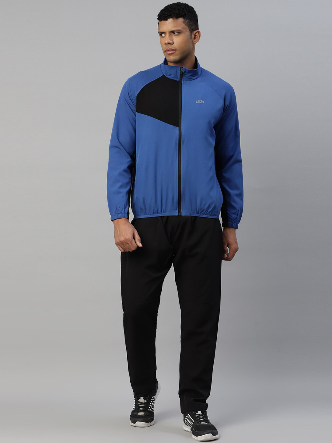 DIDA Colourblocked Lightweight Comfort fit Activewear Tracksuit