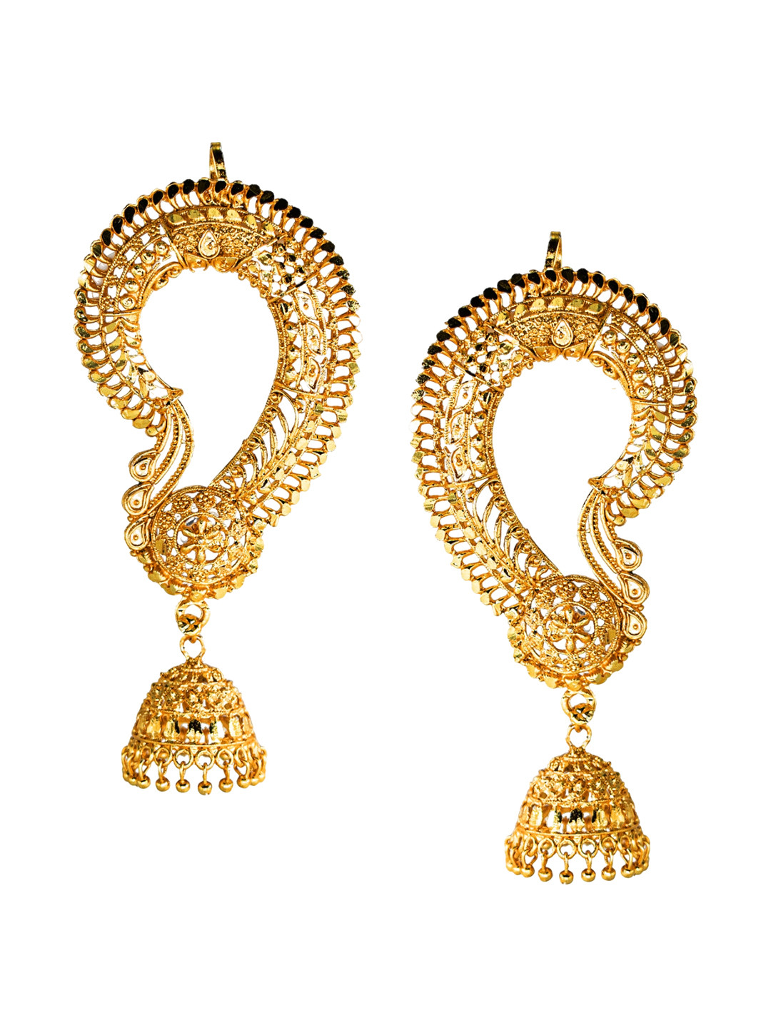 Manikya Dome Shaped Jhumkas Earrings