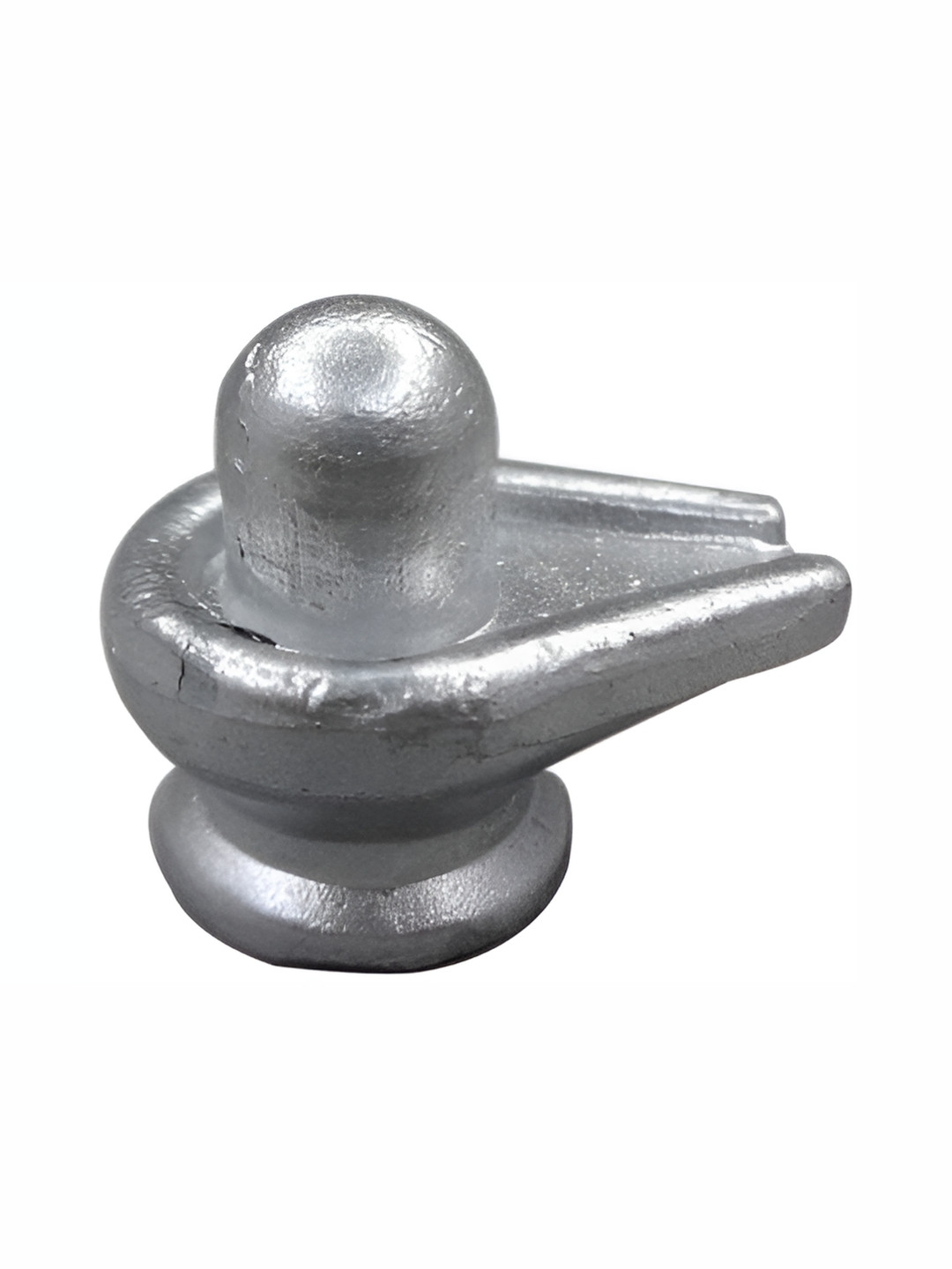 Navyaksh Grey Metal Metallic Prayer Room Small Showpiece -