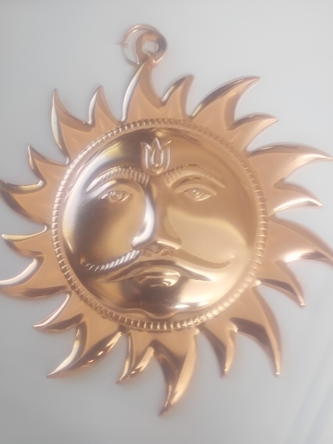 Navyaksh Suraj Multicoloured Metal Metallic Living Room Small Showpiece -