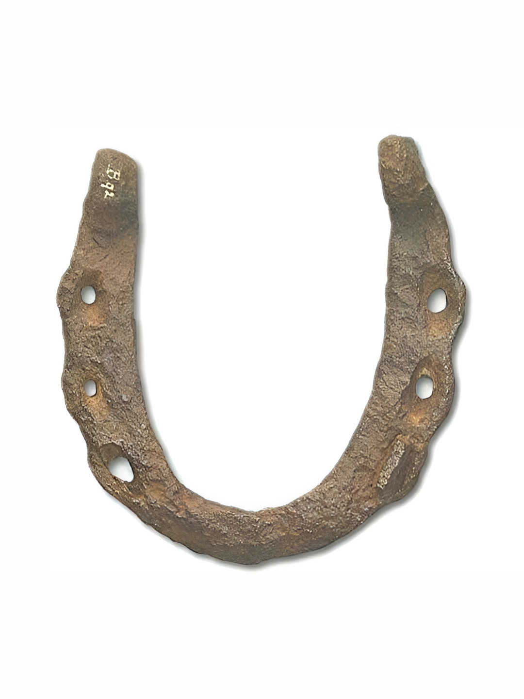 Navyaksh Ghode Ki Naal Brown Iron Metallic Home Office Tiny Showpiece -