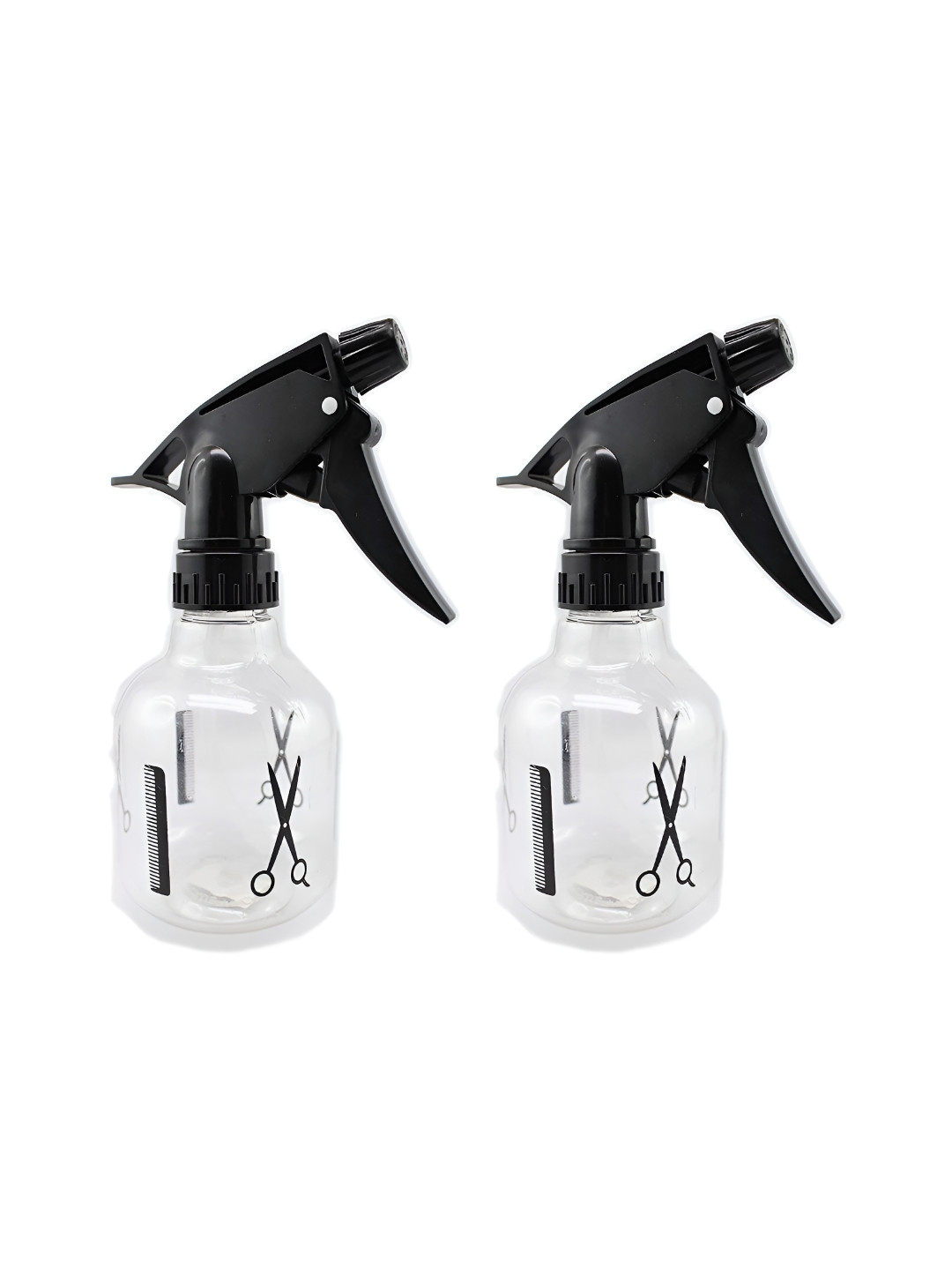 Veoni BELLE Transparent Conversational Plastic Spill Proof 2 Piece Water Bottle - 300ml